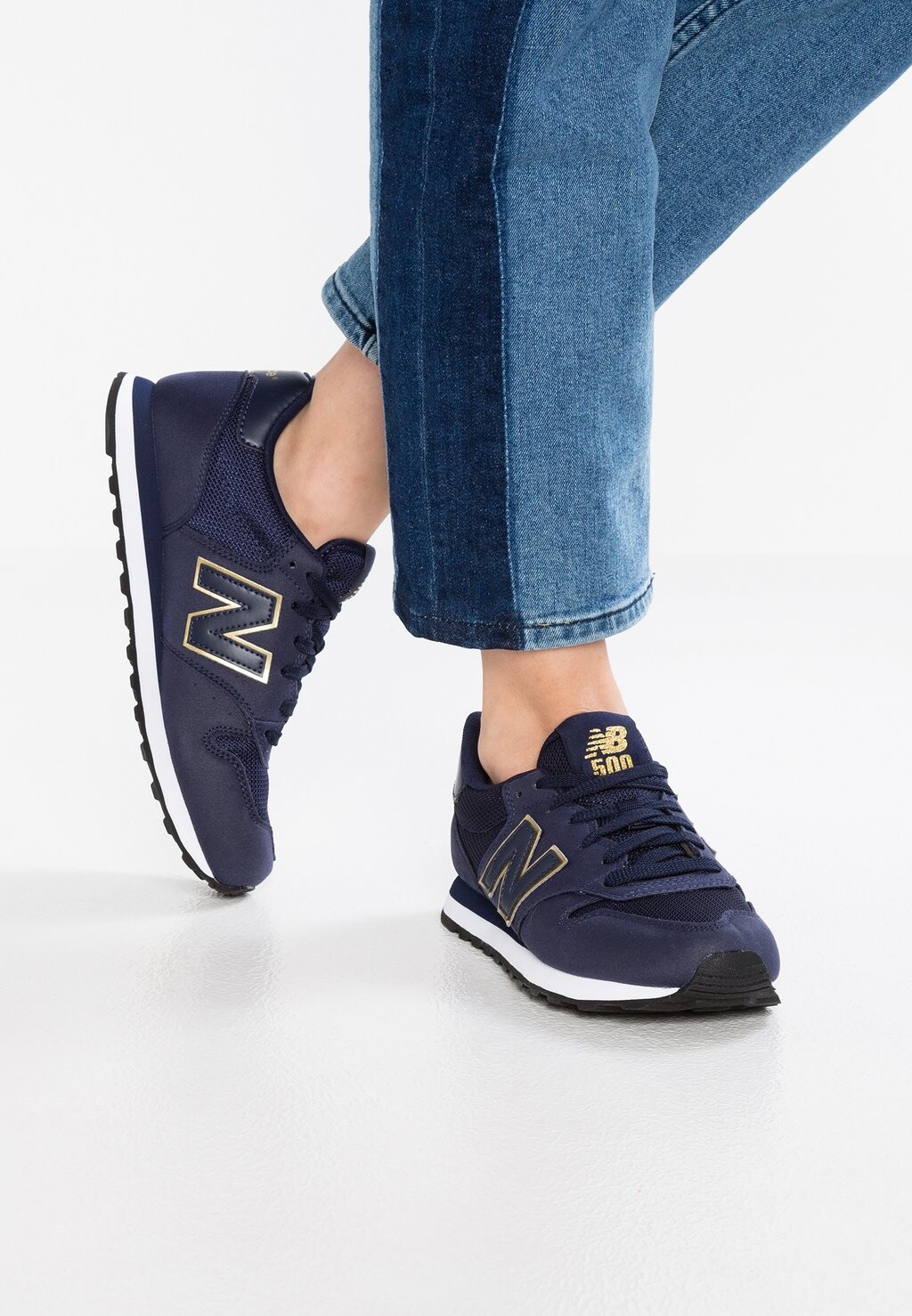 

Кроссовки New Balance, темно-синий