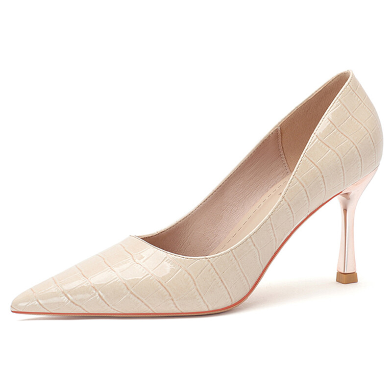 

Туфли женские на высоком каблуке Lanza, цвет Apricot color 5CM