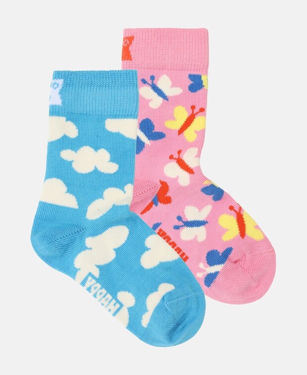 

Носки, упаковка 2 шт. Happy Socks, розовый