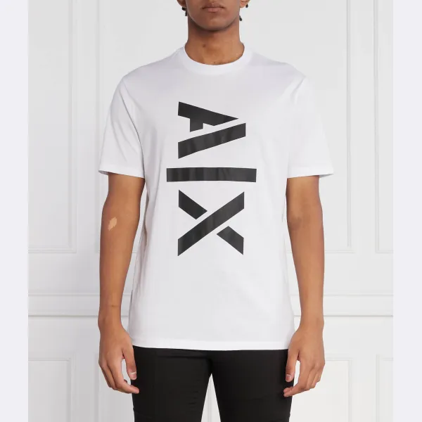 

Футболка стандартного кроя Armani Exchange, белый