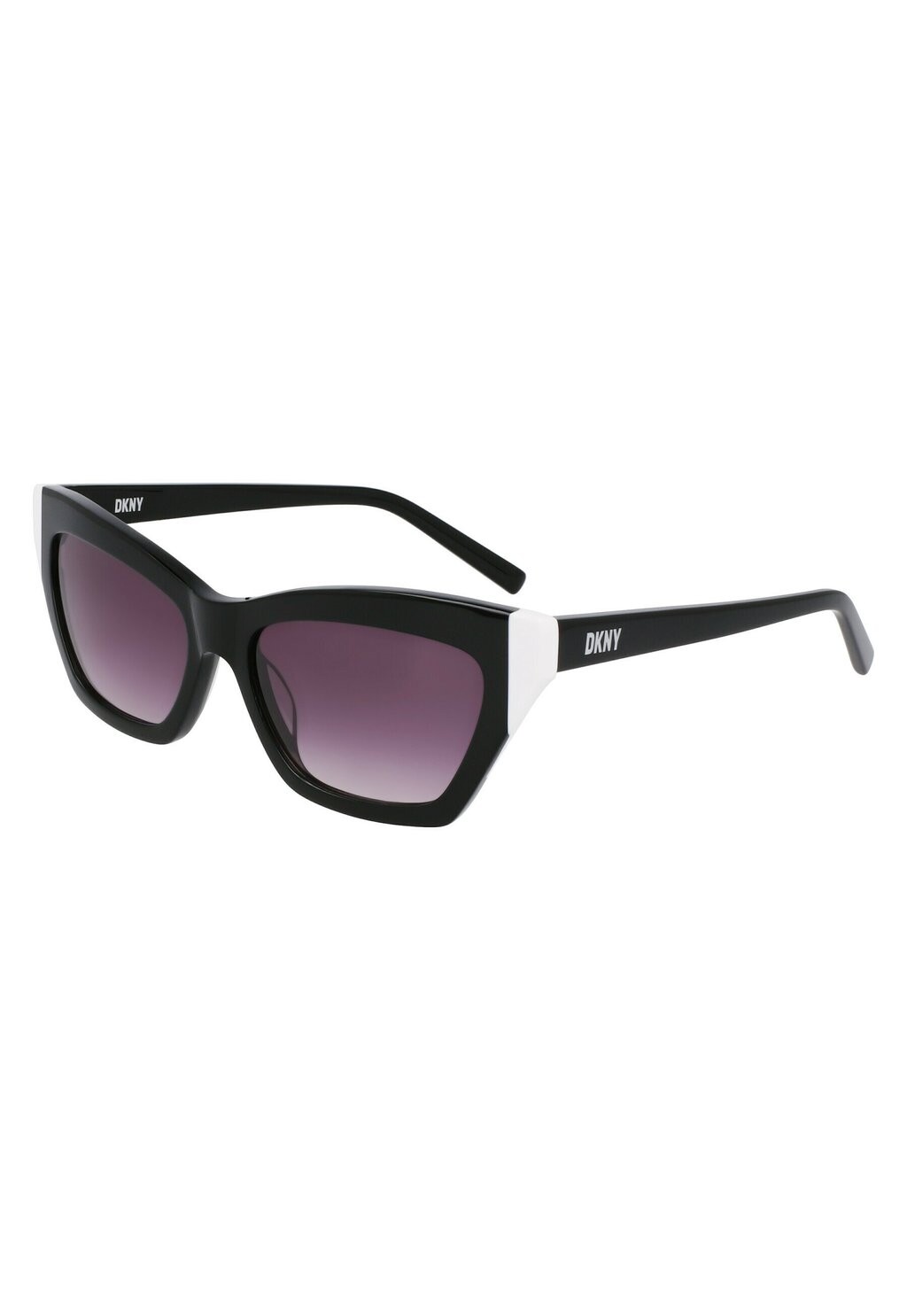 

Солнцезащитные очки DKNY, цвет black white