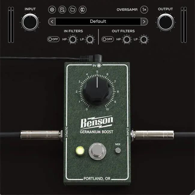 

Плагин MixWave Benson Germanium Boost