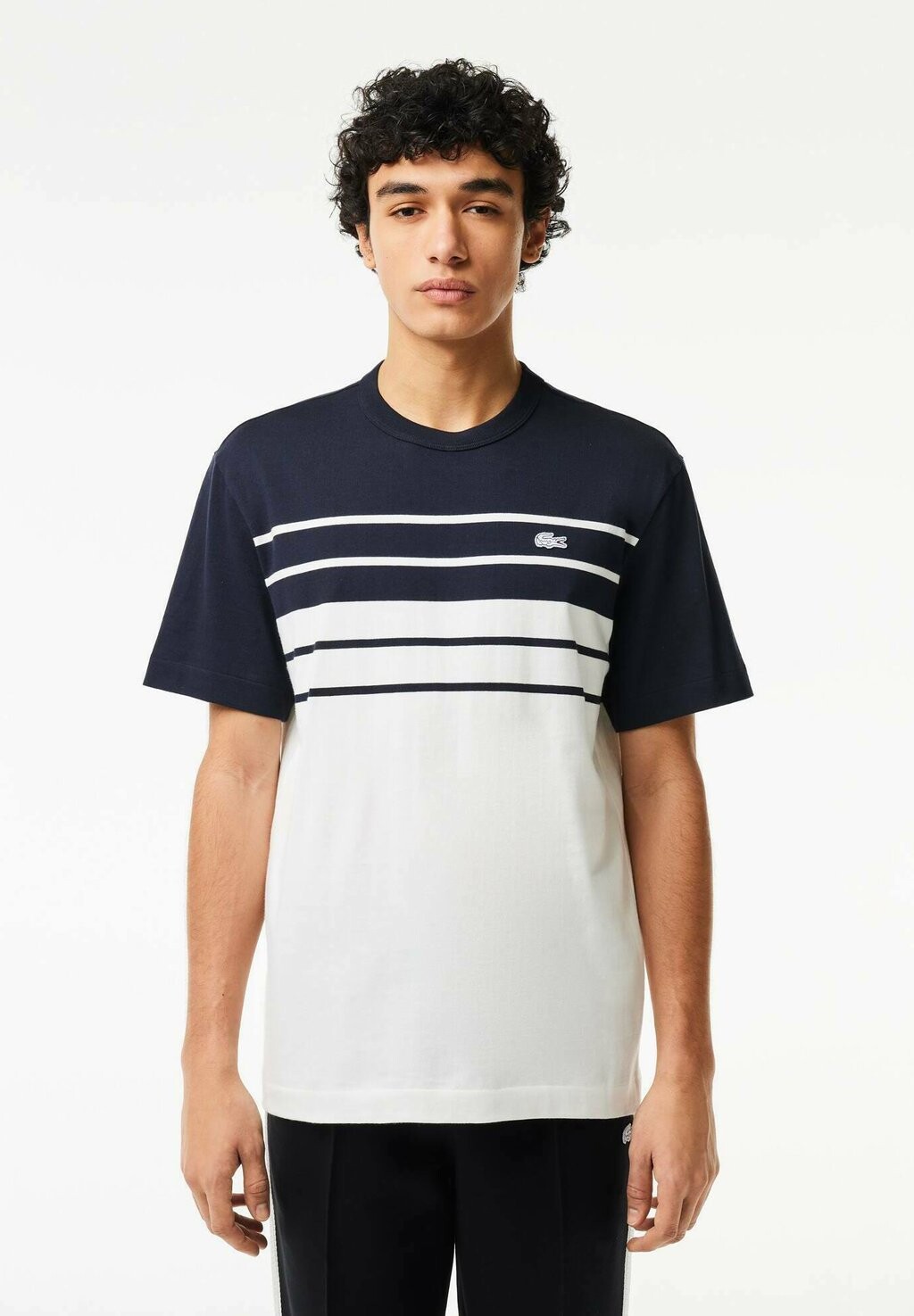 

Футболка с принтом Lacoste, белый