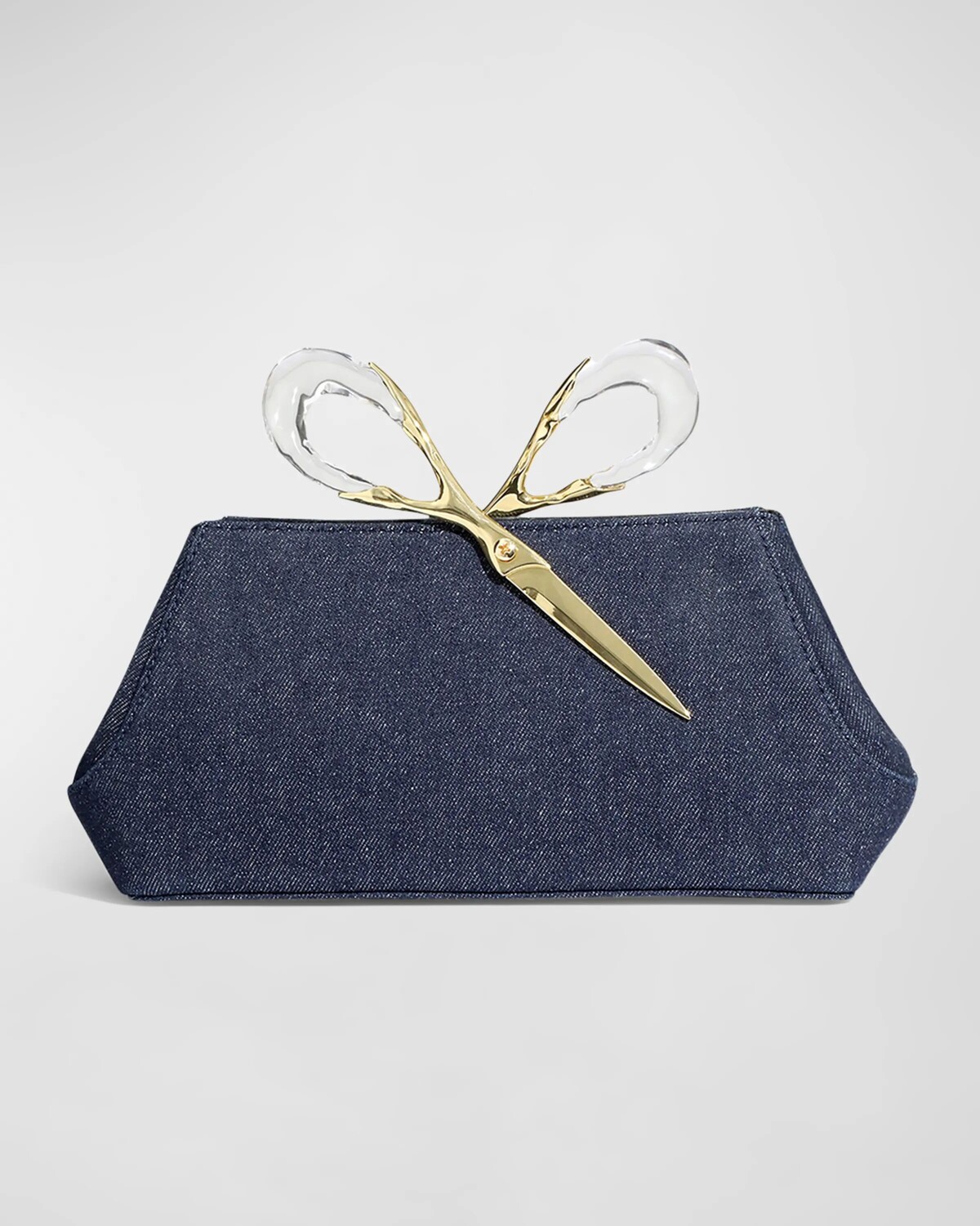 

Джинсовый клатч The Scissor Alexis Bittar, цвет Dark Denim