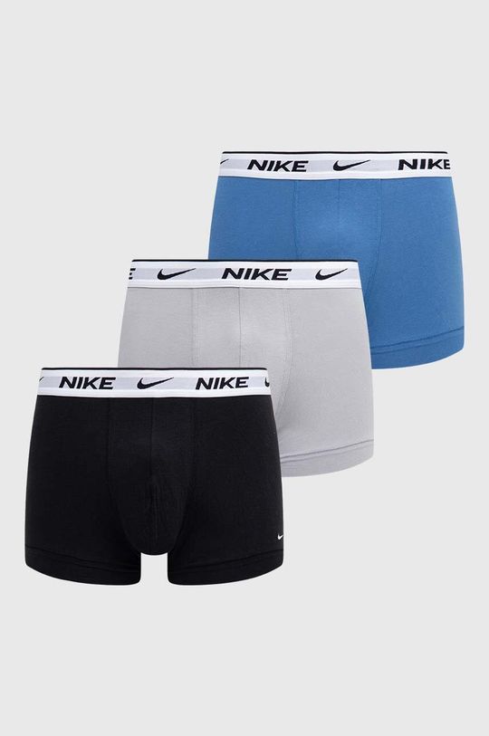 Комплект из трех боксеров Nike, синий комплект из трех решеток для мясорубки domotec