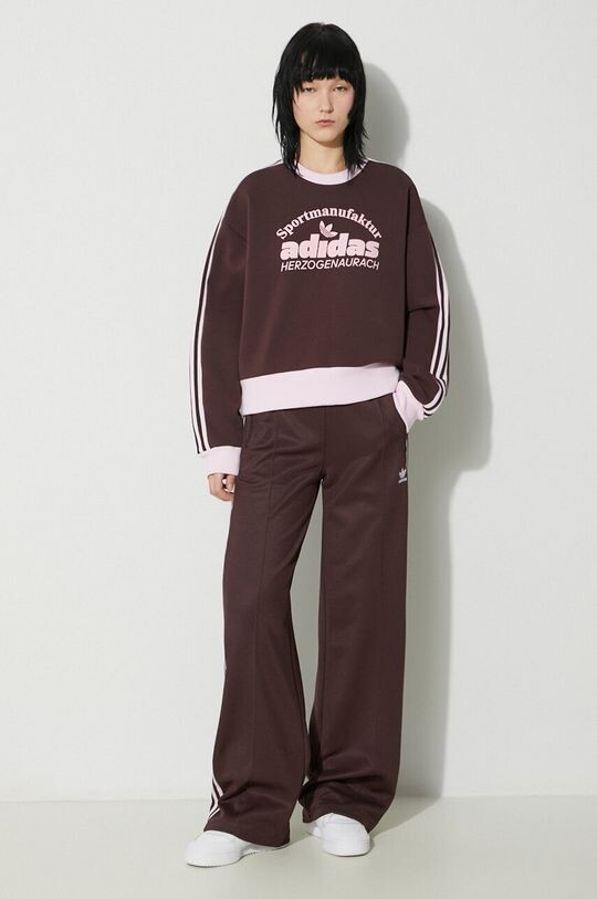 

Фуфайка adidas Originals, коричневый