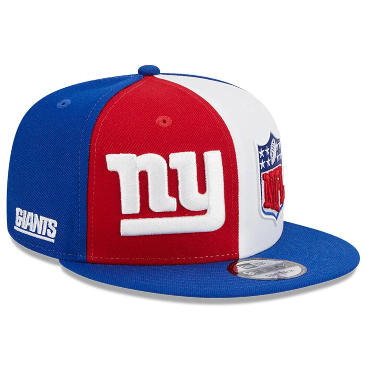 

Мужская кепка New Era Red/Royal New York Giants 2023 Sideline 9FIFTY Snapback