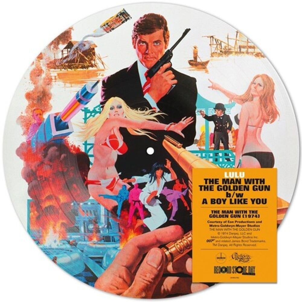 

Виниловая пластинка LP The Man With The Golden Gun / A Boy Like You [Picture Disc] (12") - Lulu
