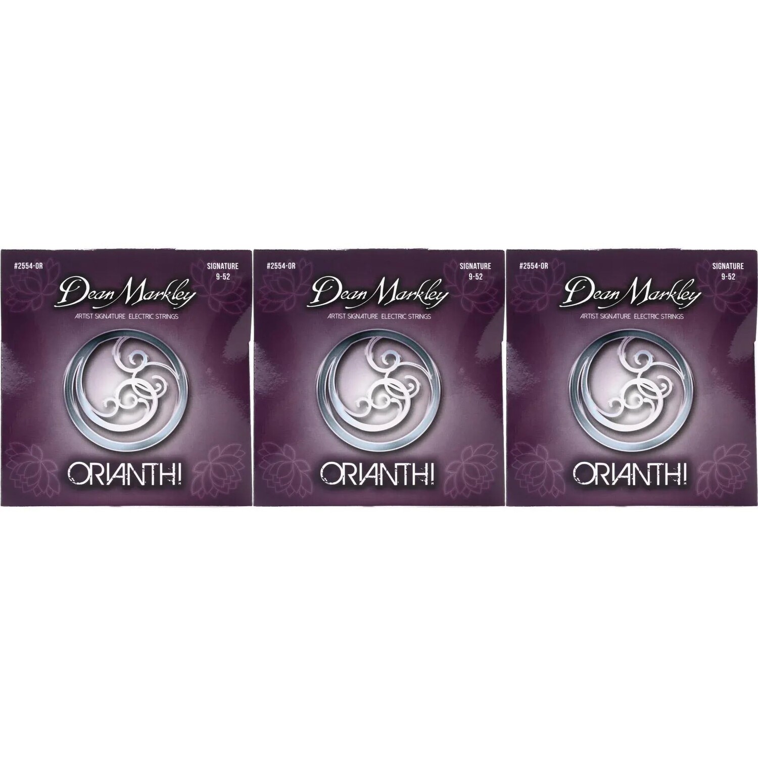 

Струны для электрогитары Dean Markley 2554-OR Orianthi Signature — .009-.052 Custom (3 шт.)