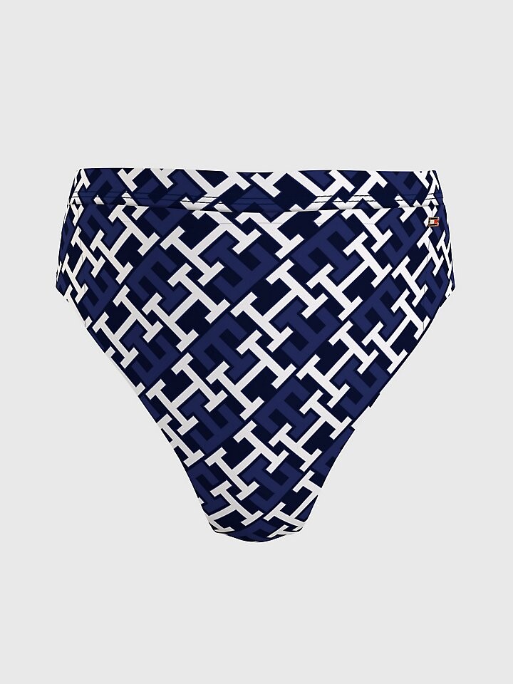 

Бикини Cheeky с монограммой Tommy Hilfiger, Черный