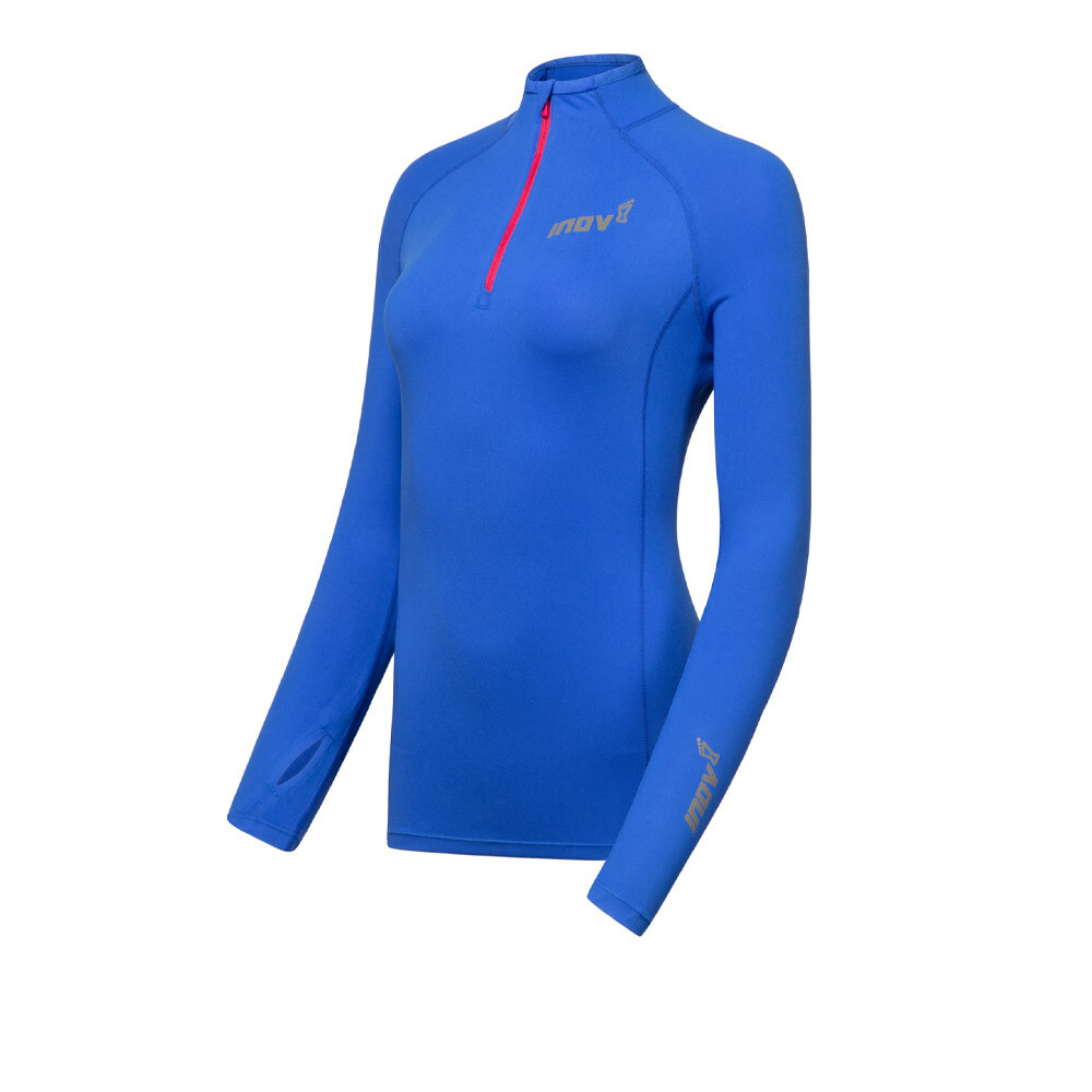 

Спортивный топ Inov8 Train Elite Mid Long Sleeve Half Zip Running, синий