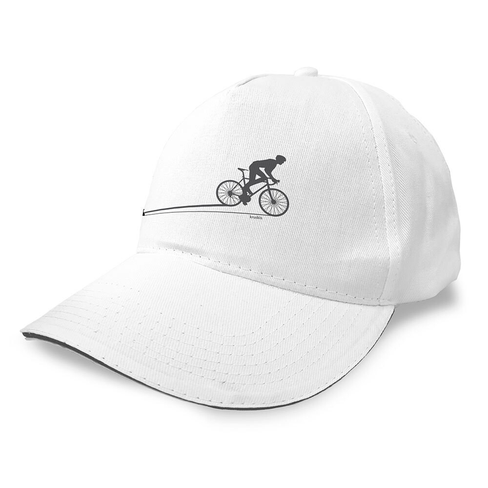 

Бейсболка Kruskis Shadow Bike, белый