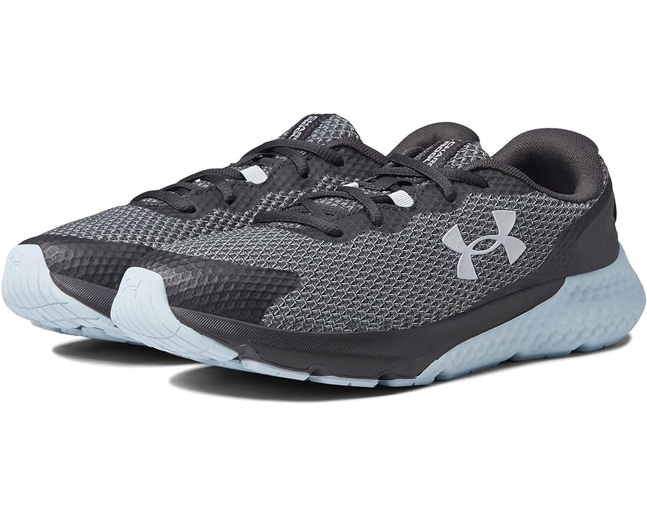 Кроссовки Under Armour Charged Rogue 3, цвет Jet Gray/Breaker Blue/Halo Gray
