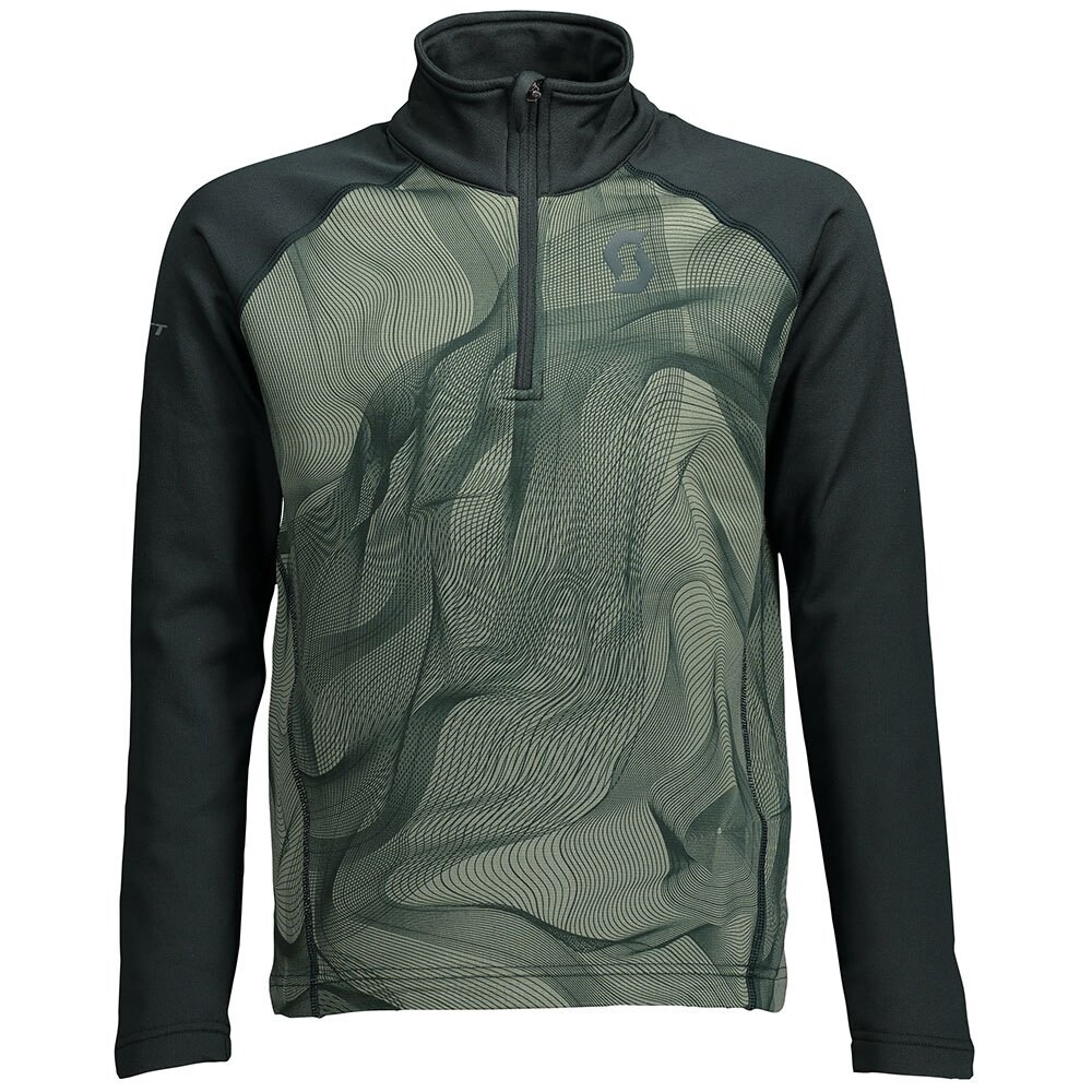 

Толстовка Scott Defined Light Half Zip, зеленый