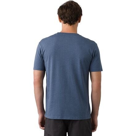 

Футболка Mountain Light с короткими рукавами мужская prAna, цвет Denim Heather