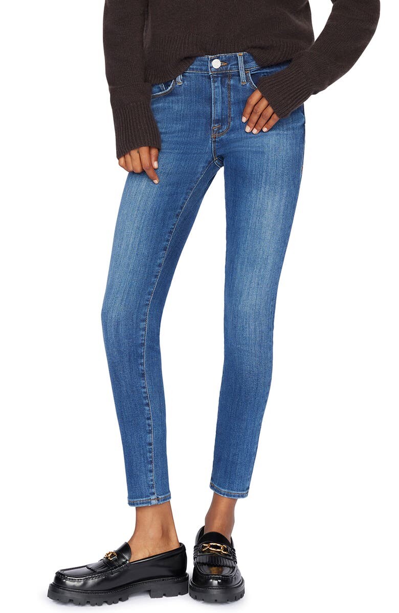 

Джинсы скинни до щиколотки Le Skinny de Jeanne FRAME