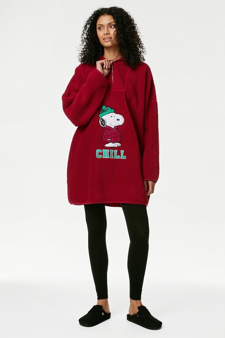 

Плюшевая толстовка Snoopy ручной работы Marks & Spencer, красный