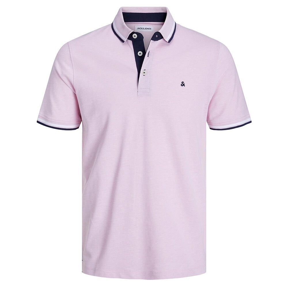 

Поло Jack & Jones Paulos, розовый