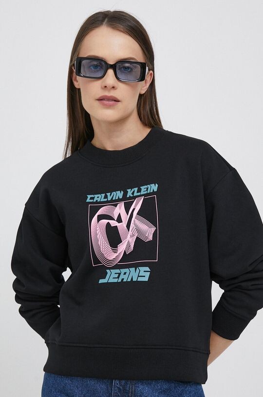 

Толстовка Calvin Klein Jeans, черный