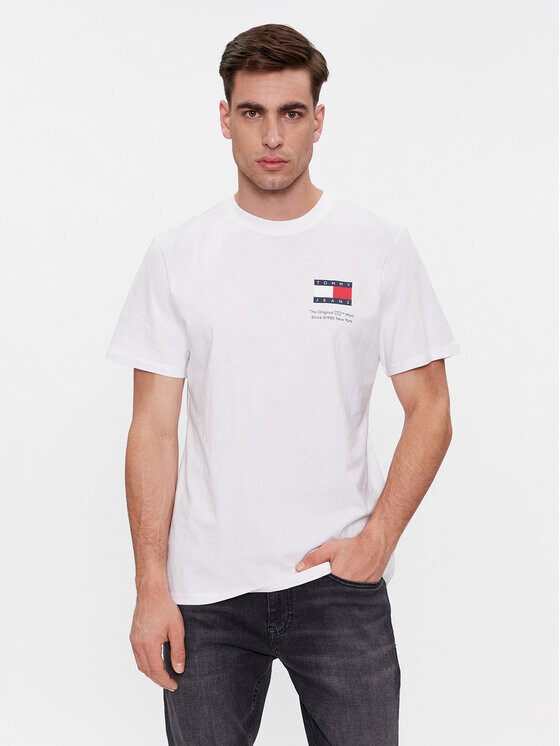 

Футболка узкого кроя Tommy Jeans, белый