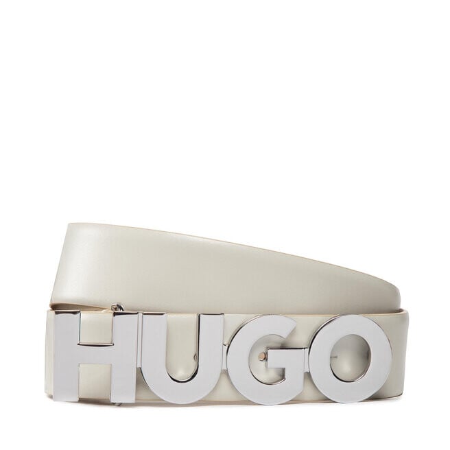 

Ремень Hugo ZulaBelt, бежевый