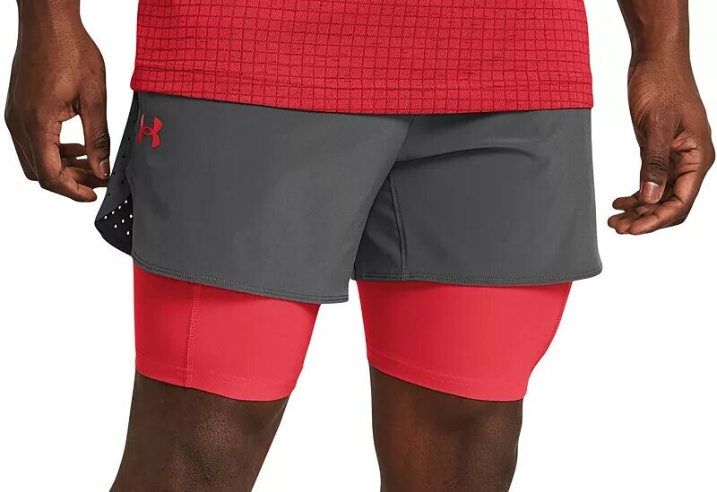 

Мужские тканые шорты 2-в-1 Under Armour, мультиколор
