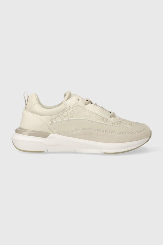 

Кроссовки FLEXI RUNNER LACE UP - EPI MONO Calvin Klein, бежевый