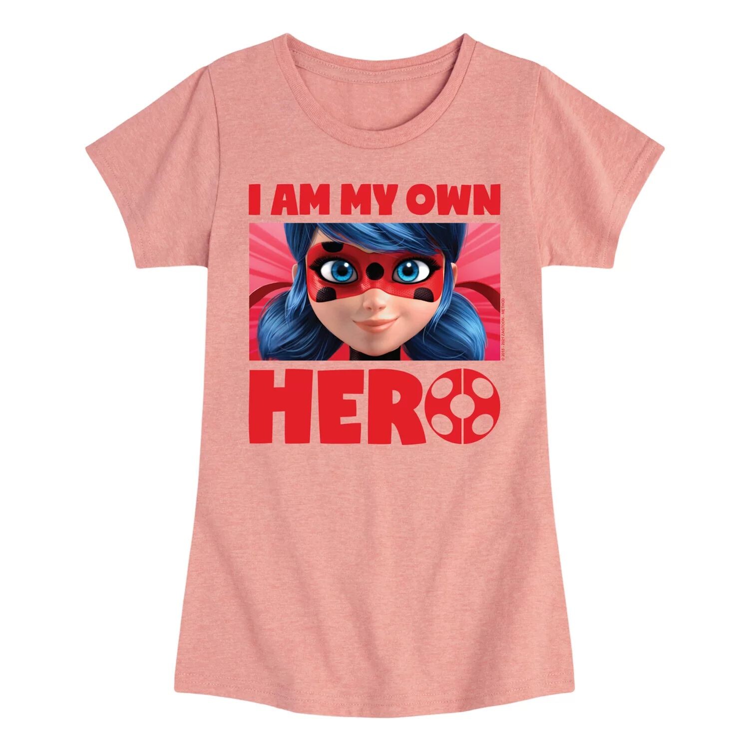 

Футболка Miraculous Lady Bug Own Hero для девочек 7–16 лет Licensed Character, розовый