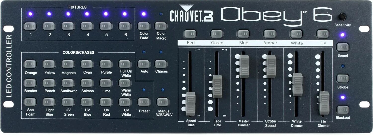 

Chauvet DJ Obey 6 36-канальный DMX-контроллер освещения