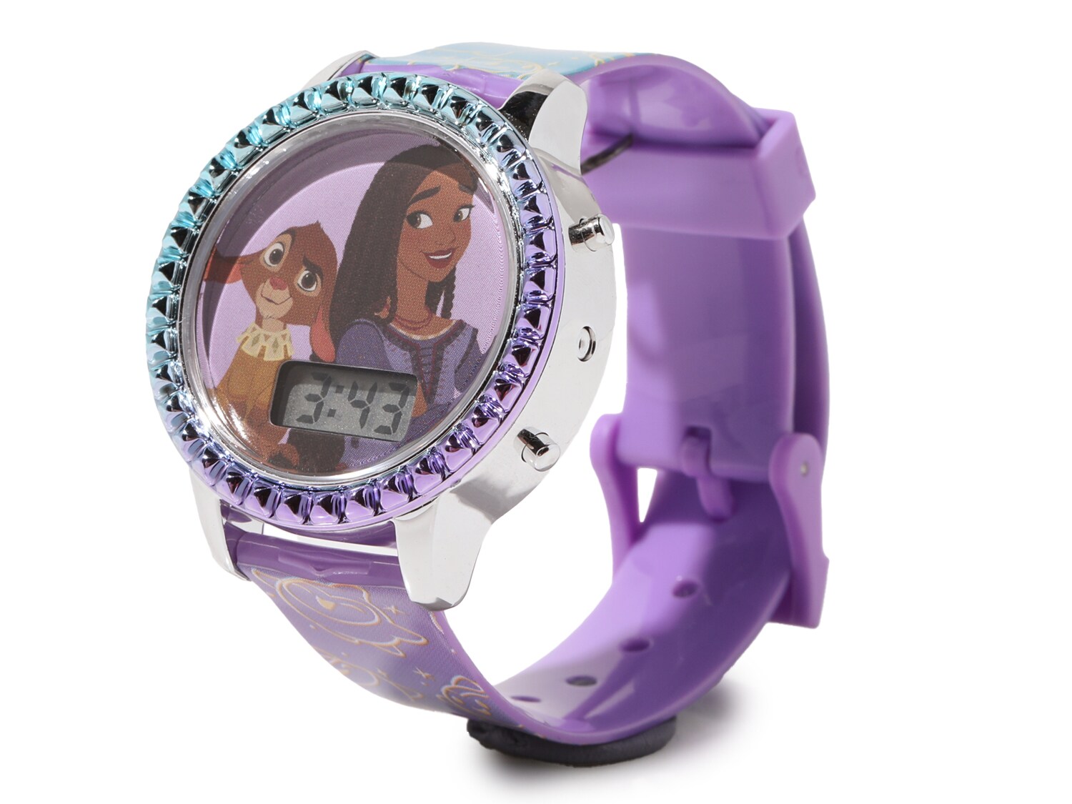 Часы Accutime Watch Wish, фиолетовый часы accutime watch принцессы диснея розовый зеленый