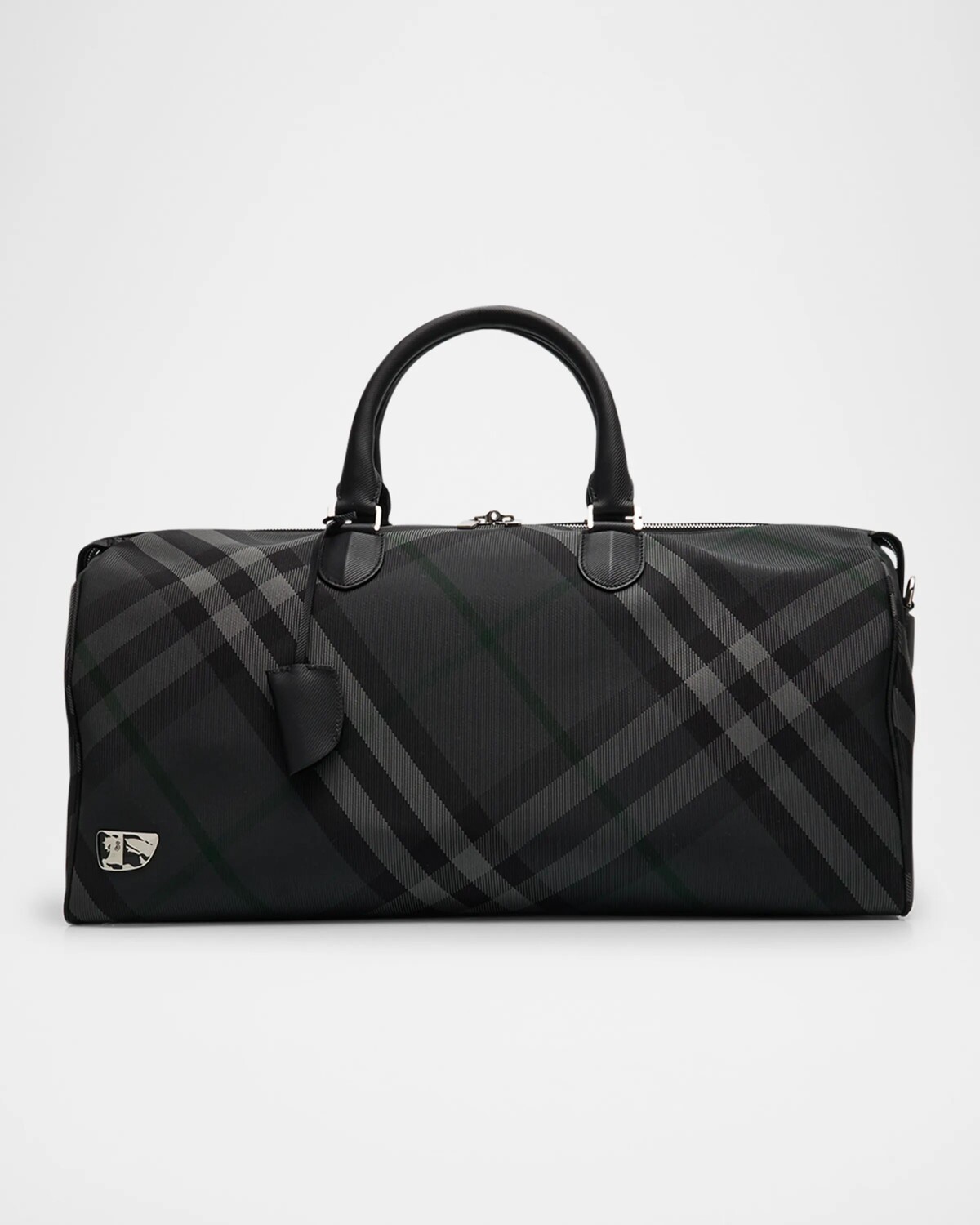 

Мужская спортивная сумка в сетку Burberry, цвет Charcoal