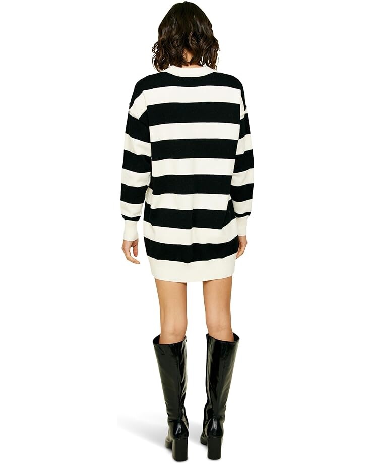 

Платье line and dot Edith Mini Dress, цвет Ivory/Black