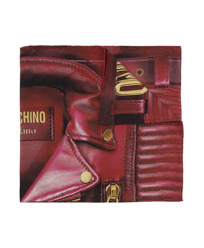 

Шарф Moschino, красный