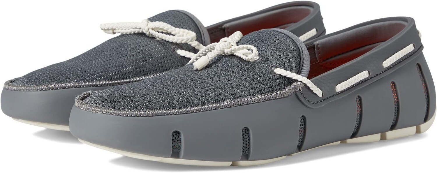 

Лоферы Braided Lace Loafer SWIMS, цвет Basalt Grey