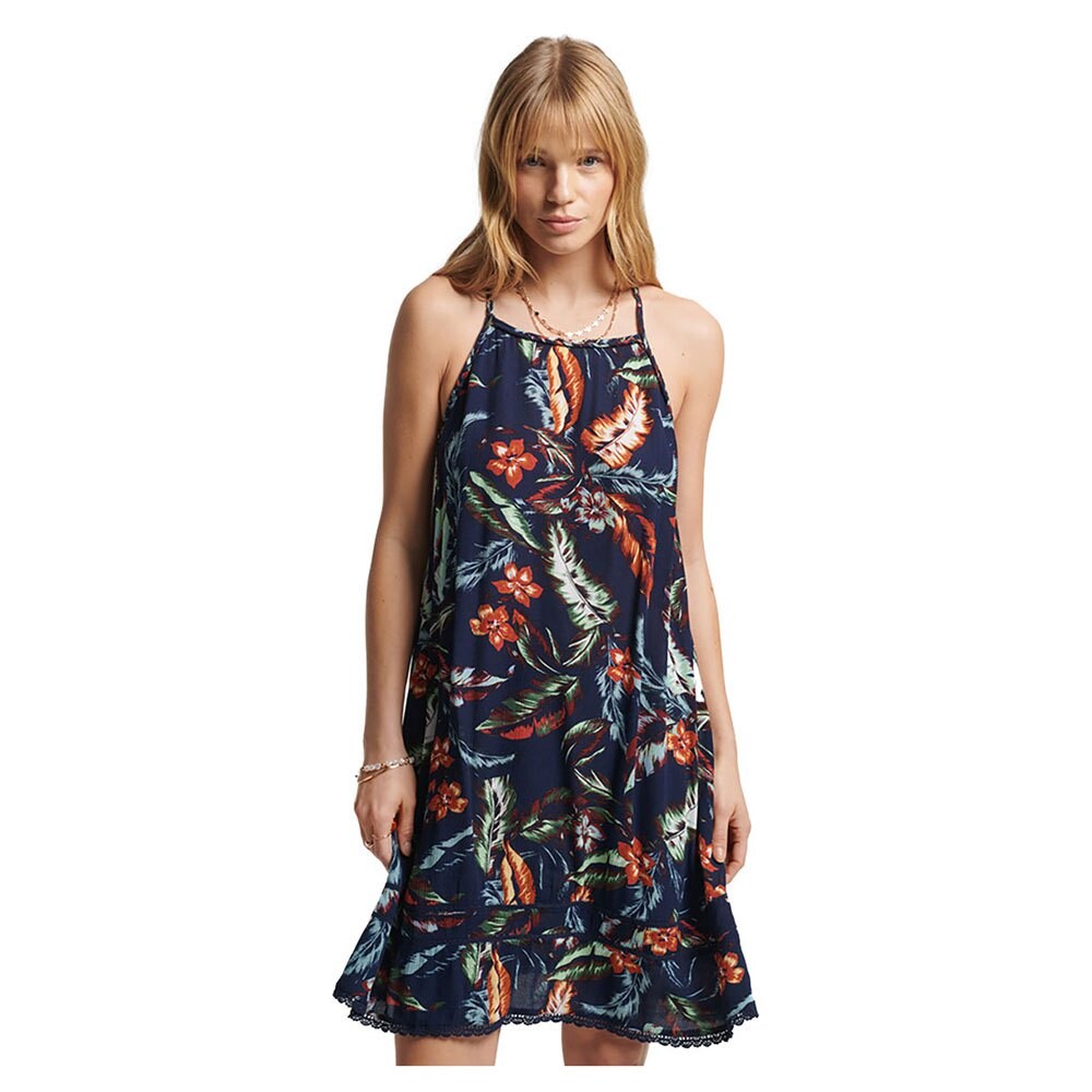 

Платье Superdry Vintage Beach Cami, синий