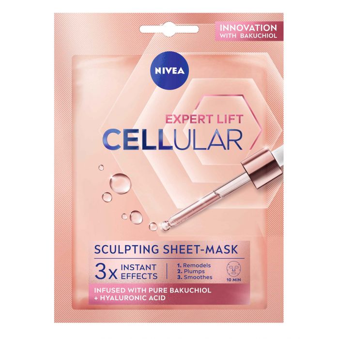 Маска для лица Mascarilla facial antiedad Hyaluron Cellular Filler Nivea, 1 unidad 30гр маска hyaluron expert тка