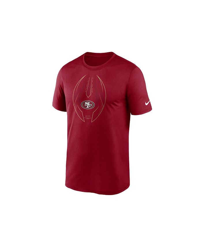 

Мужская футболка San Francisco 49ers Icon Legend Nike, красный