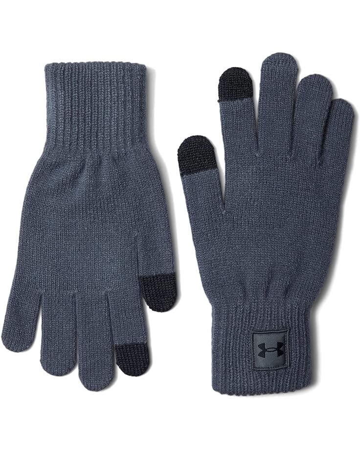 

Перчатки Under Armour Halftime Gloves, цвет Pitch Gray/Black