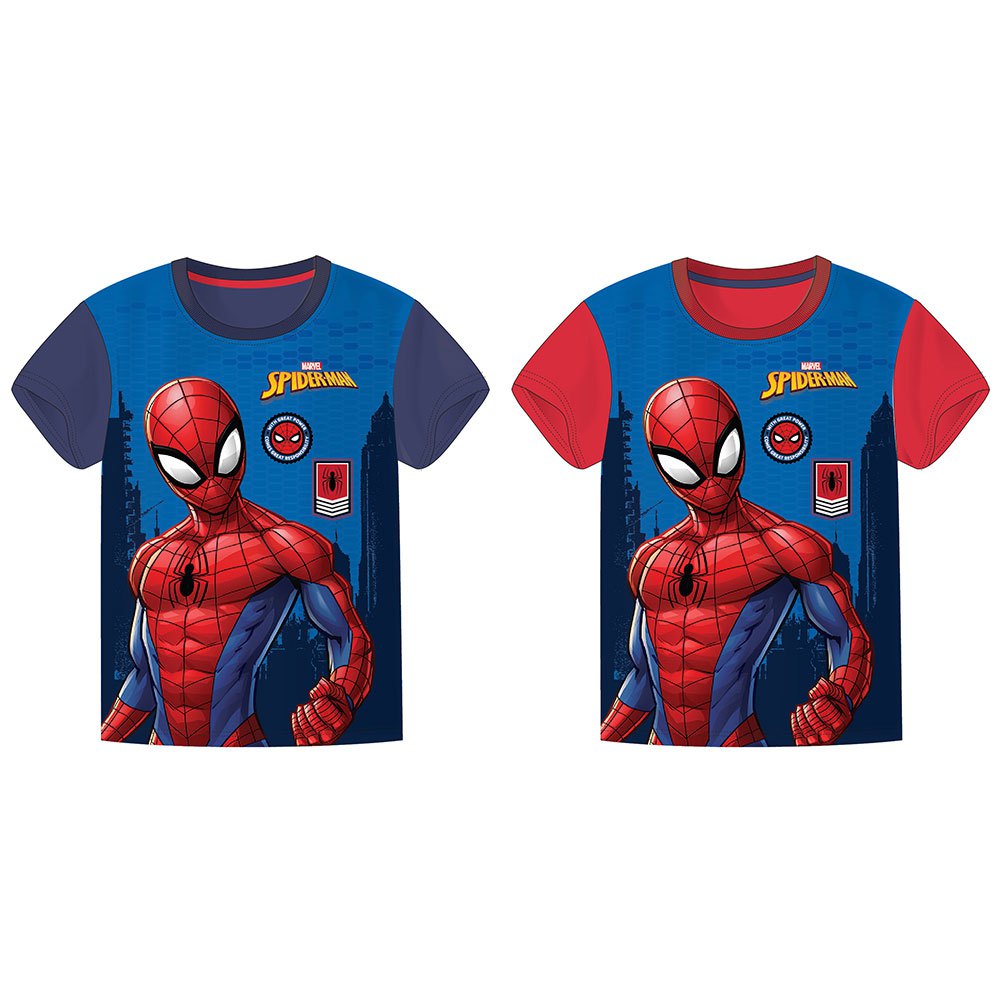 Футболка с коротким рукавом Safta Spider-Man ´´Her´´ 2 Designs Assorted, синий футболка с коротким рукавом для мальчика spider man графитовая