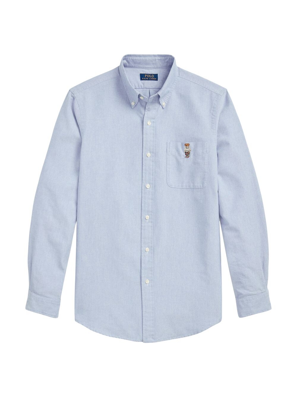 

Классическая оксфордская рубашка-поло Bear Polo Ralph Lauren