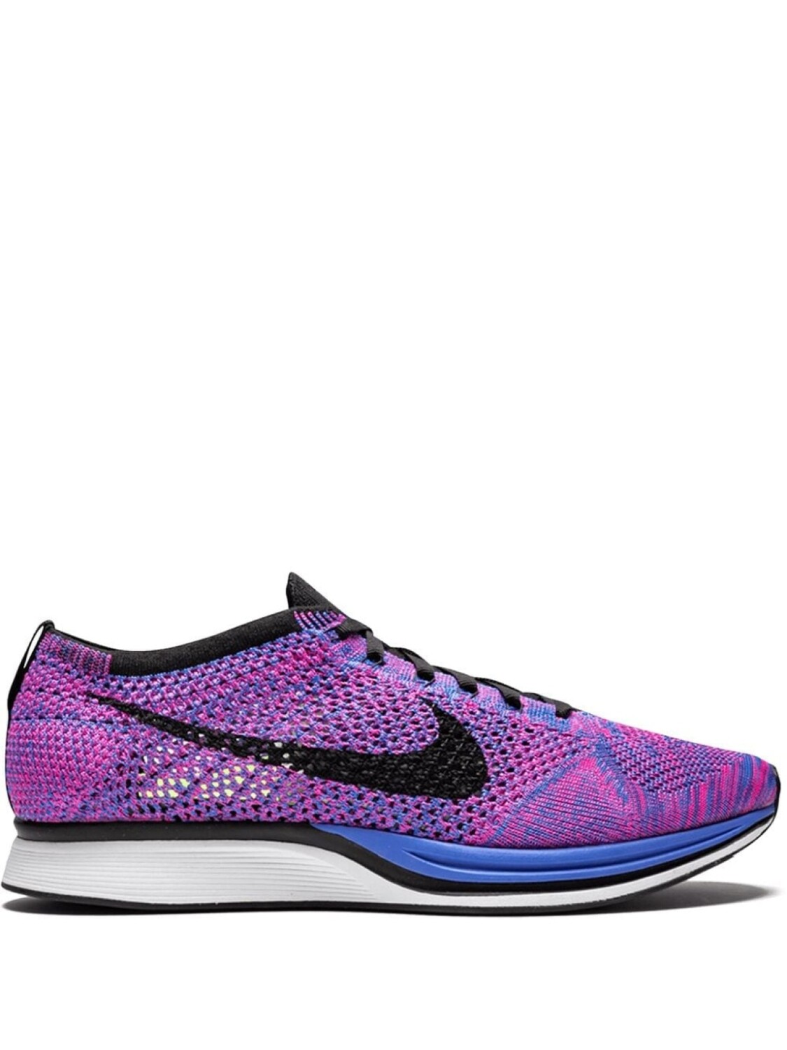 

Кроссовки Nike Flyknit Racer, фиолетовый/черный