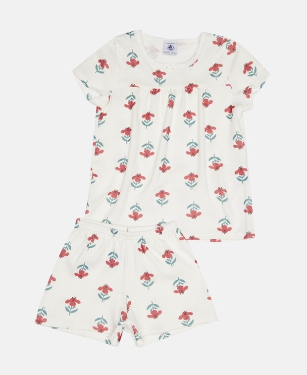 

Органик пижама Petit Bateau, белый