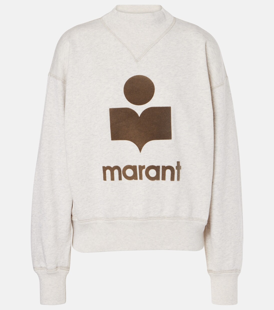 

Толстовка Moby с логотипом Marant Etoile, бежевый