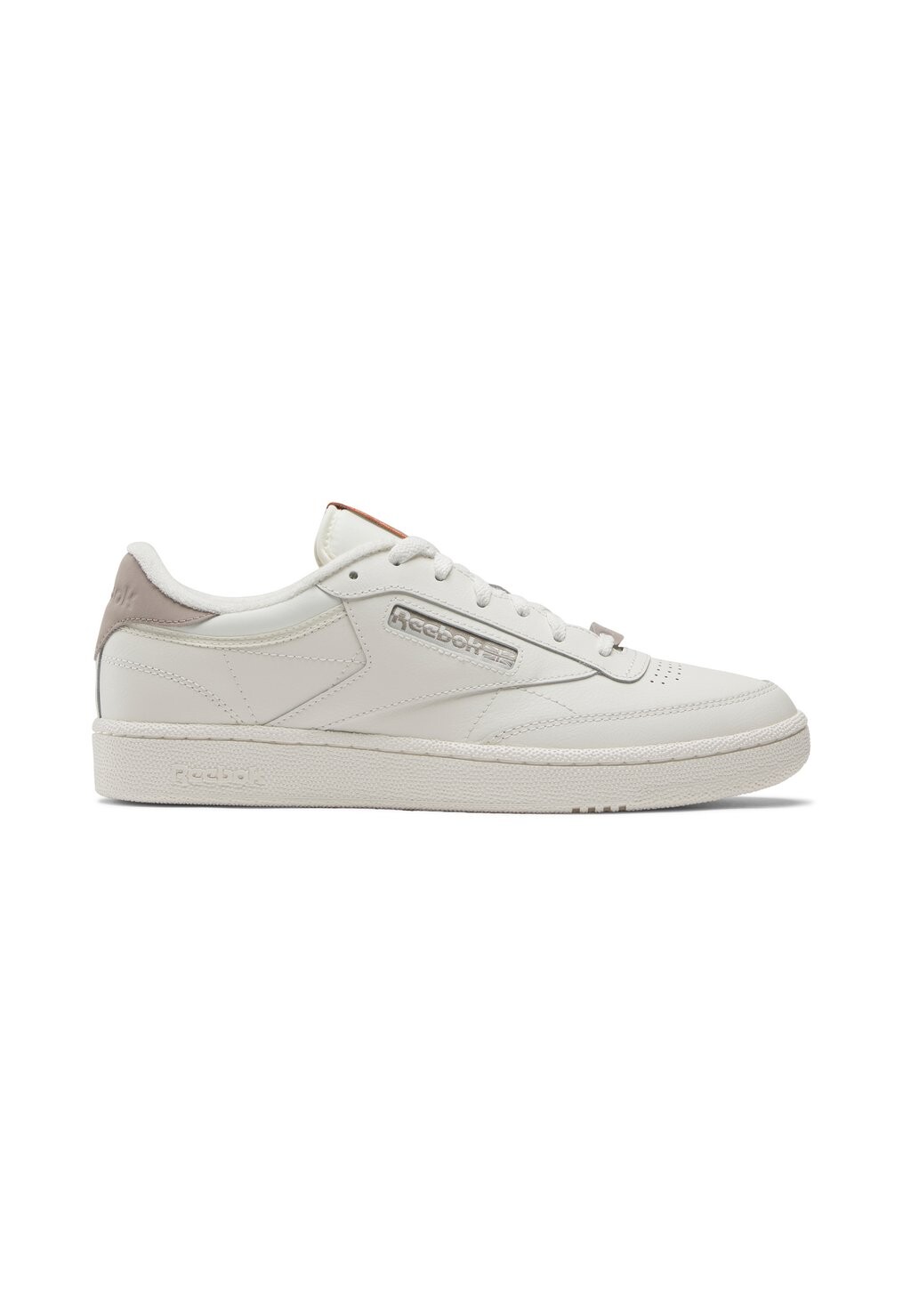 

Полукеды Club C 85 Reebok, мел пепельно-сиреневый терракотовый