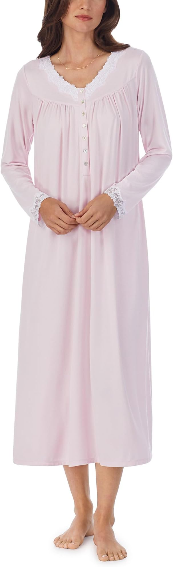 цена Вязаное балетное платье с длинными рукавами и свитером Eileen West, цвет Blush