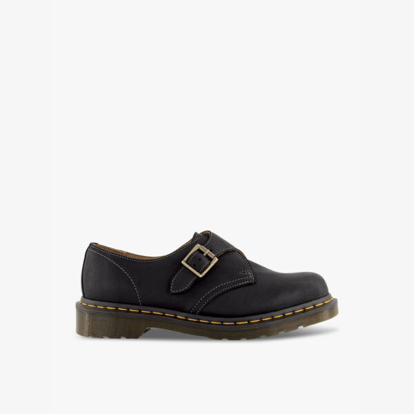 

1461 Монк кожаные мокасины с пряжкой Dr. Martens, черный