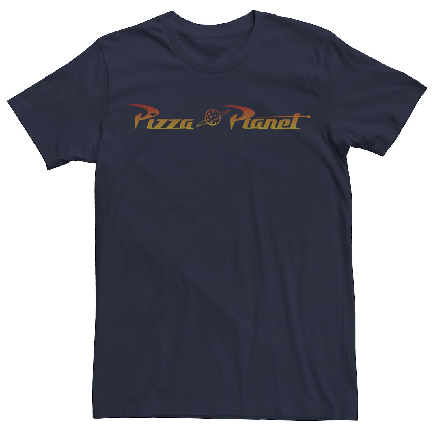 Мужская классическая футболка с логотипом Disney/Pixar «История игрушек Пицца Планета» Disney / Pixar мужская футболка планета пицца s белый