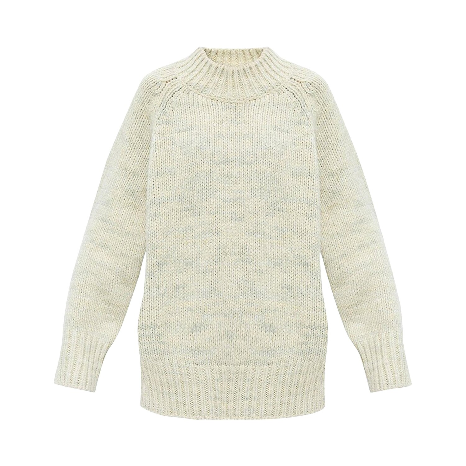 

Свитер с ботаническими красками Maison Margiela, цвет Зеленый мох