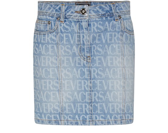

Джинсовая мини-юбка Versace Allover Versace