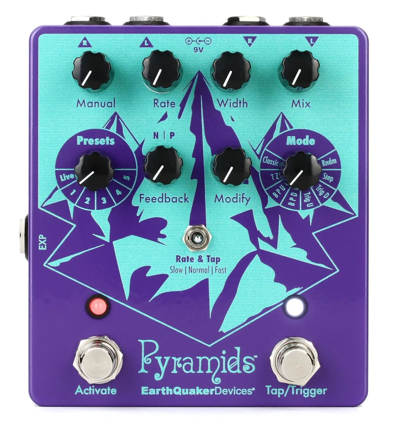 

Стерео фланцевая педаль EarthQuaker Devices Pyramids